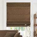 Chicology Belgian Chocolate Cordless Roman Shades