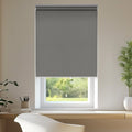 Chicology Urban White Snap N Glide Cordless Light Filtering Privacy Roller Shades