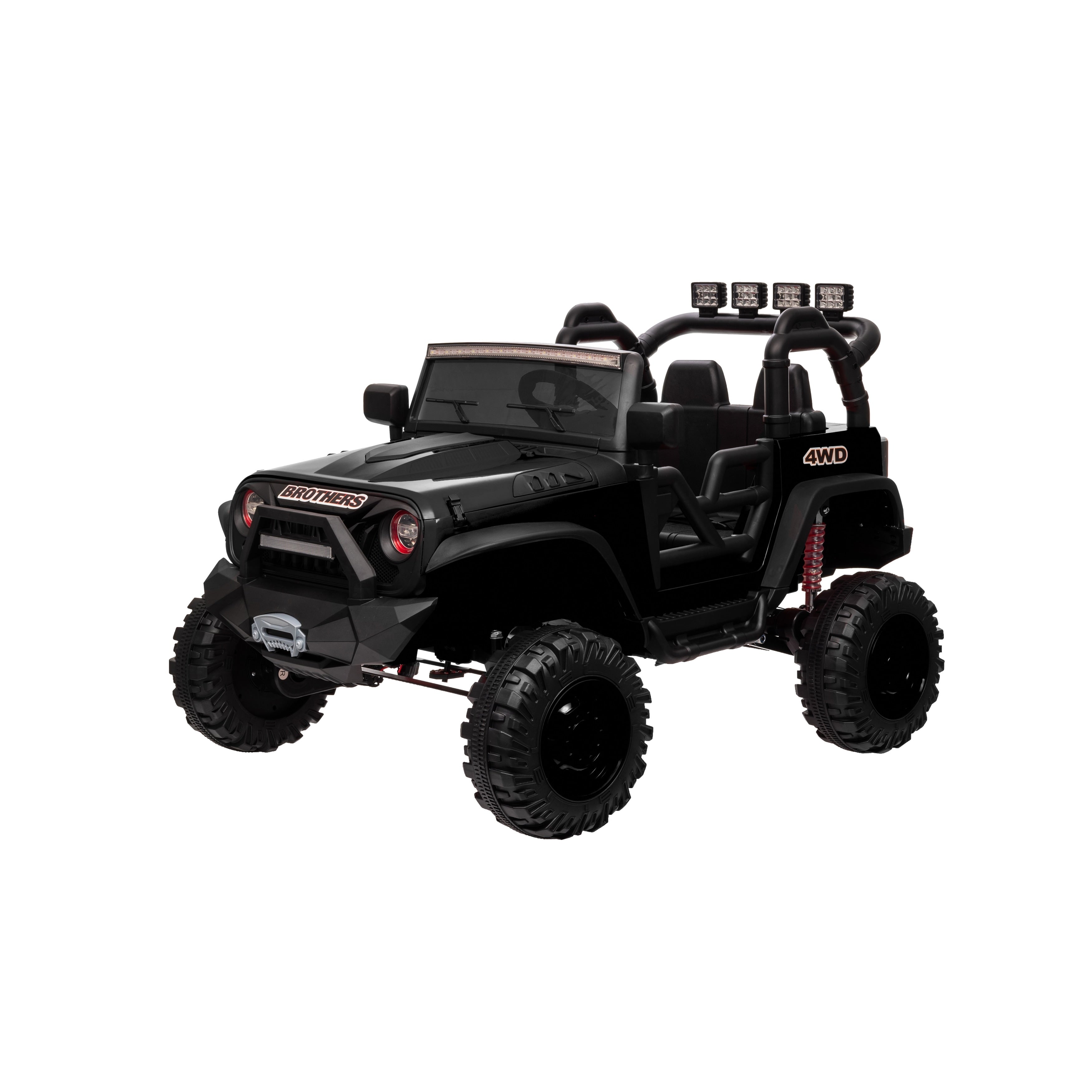 Childrens Ride On Truck 24V Ride On Car With Led Lights Electric Car Toddler Vehicle With Bluetooth