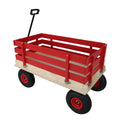 Childrens And Garden Wooden Carriages All Terrain Rubber Inflatable Wheelers