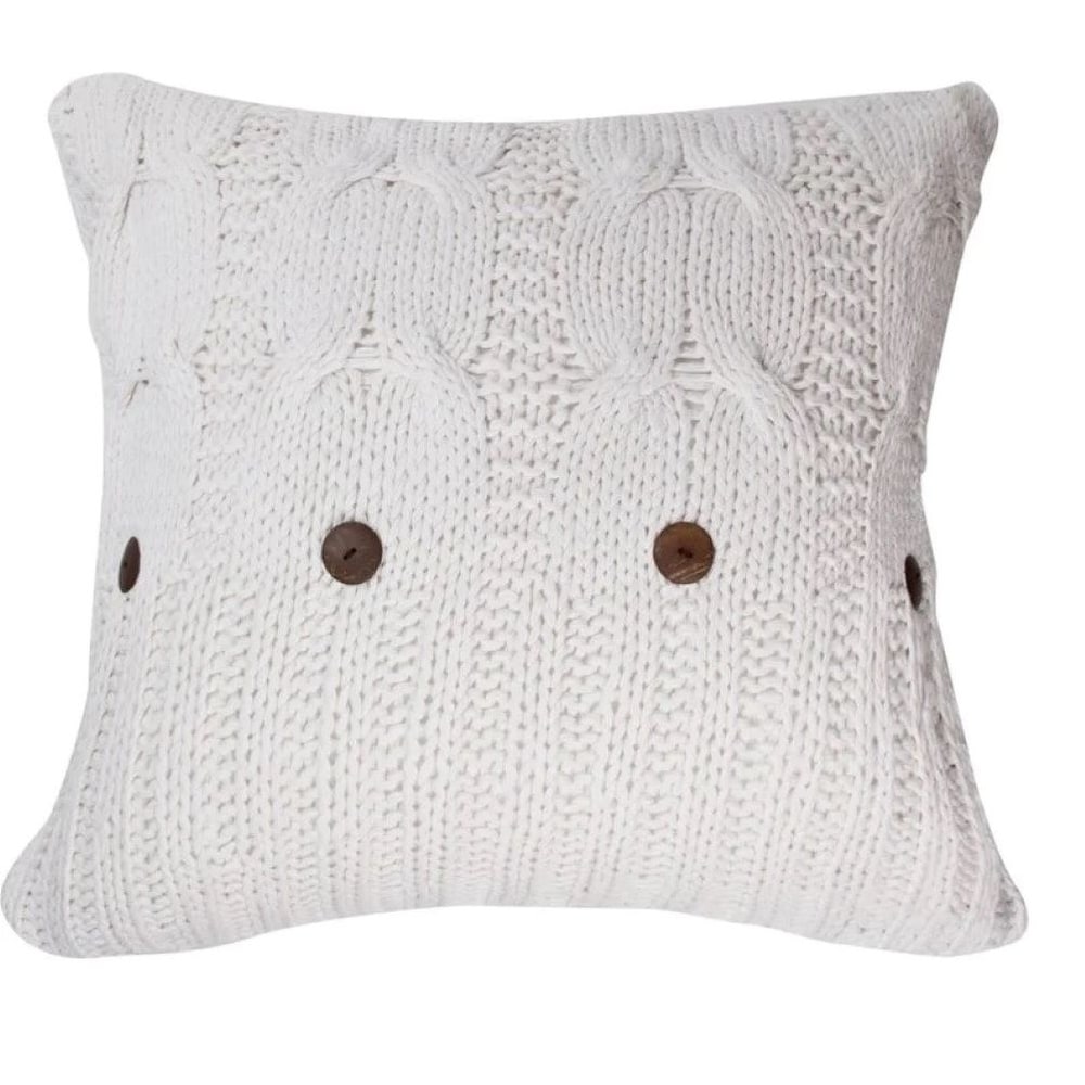 Kable Knit Throw Pillow