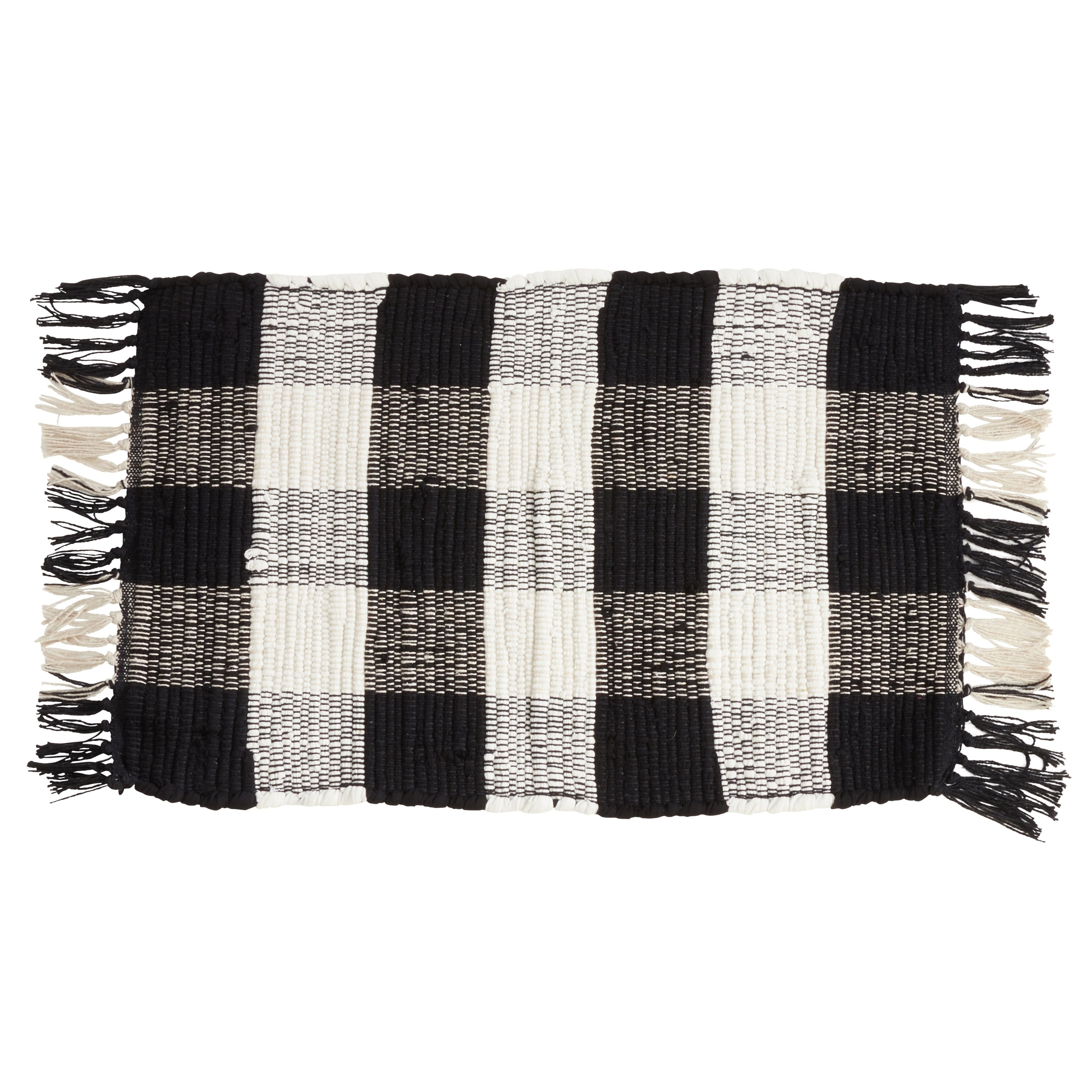 Chindi Buffalo Plaid Placemats Set Of 4