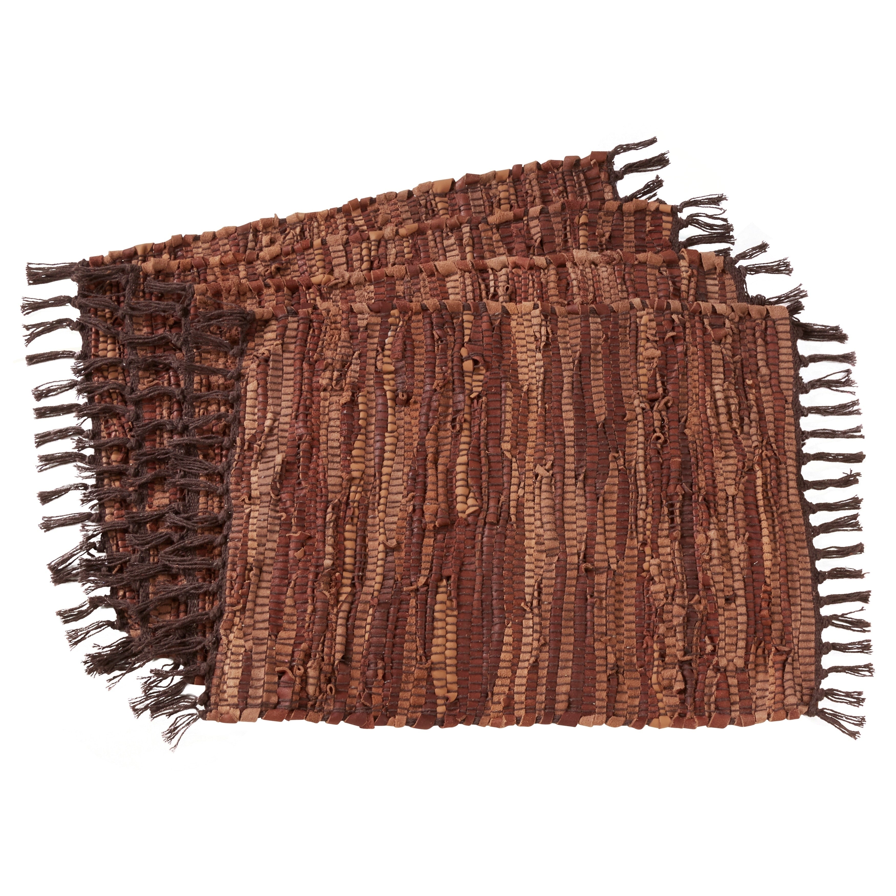 Chindi Design Leather Table Mats Set Of 4