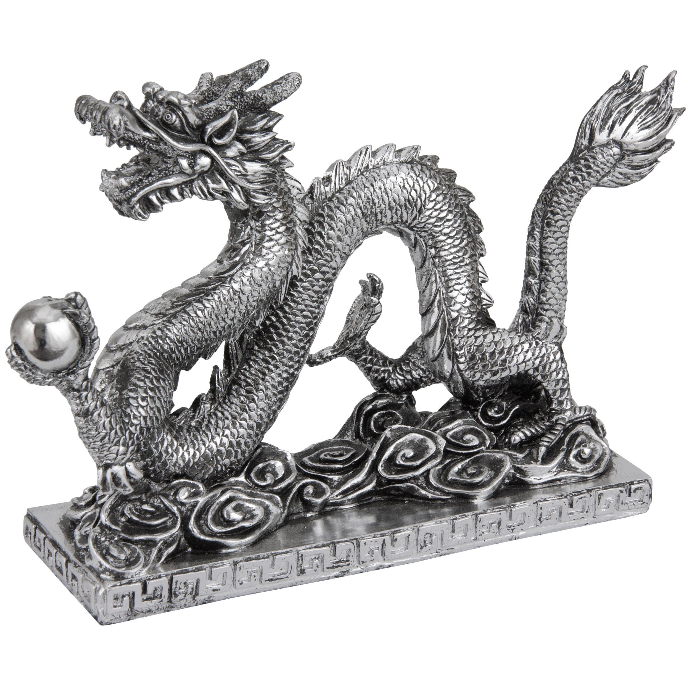Handmade Chinese Dragon 12 Inch Statue China