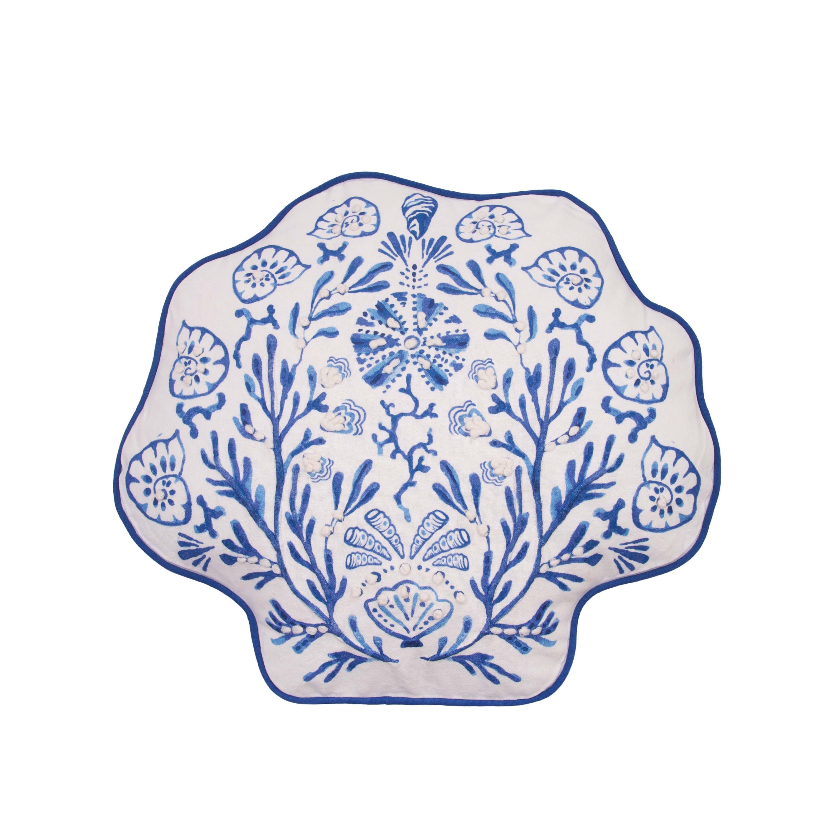 Chinoiserie Shell Pillow