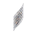 Silver Orchid Glynne Chrome 4 Light Wall Sconce