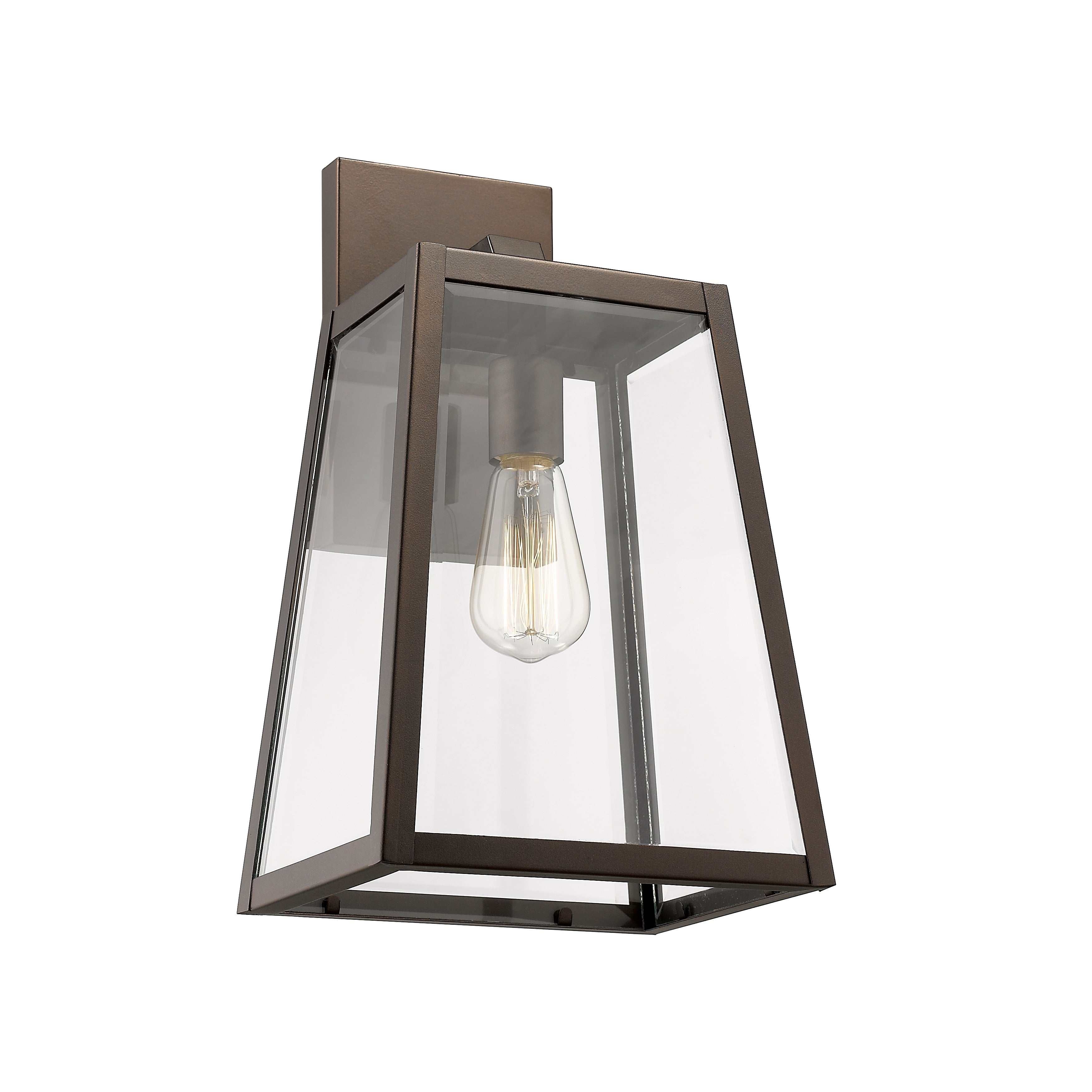 Chloe 1 Light Oil Rubbed Bronze Outdoor Wall Sconce