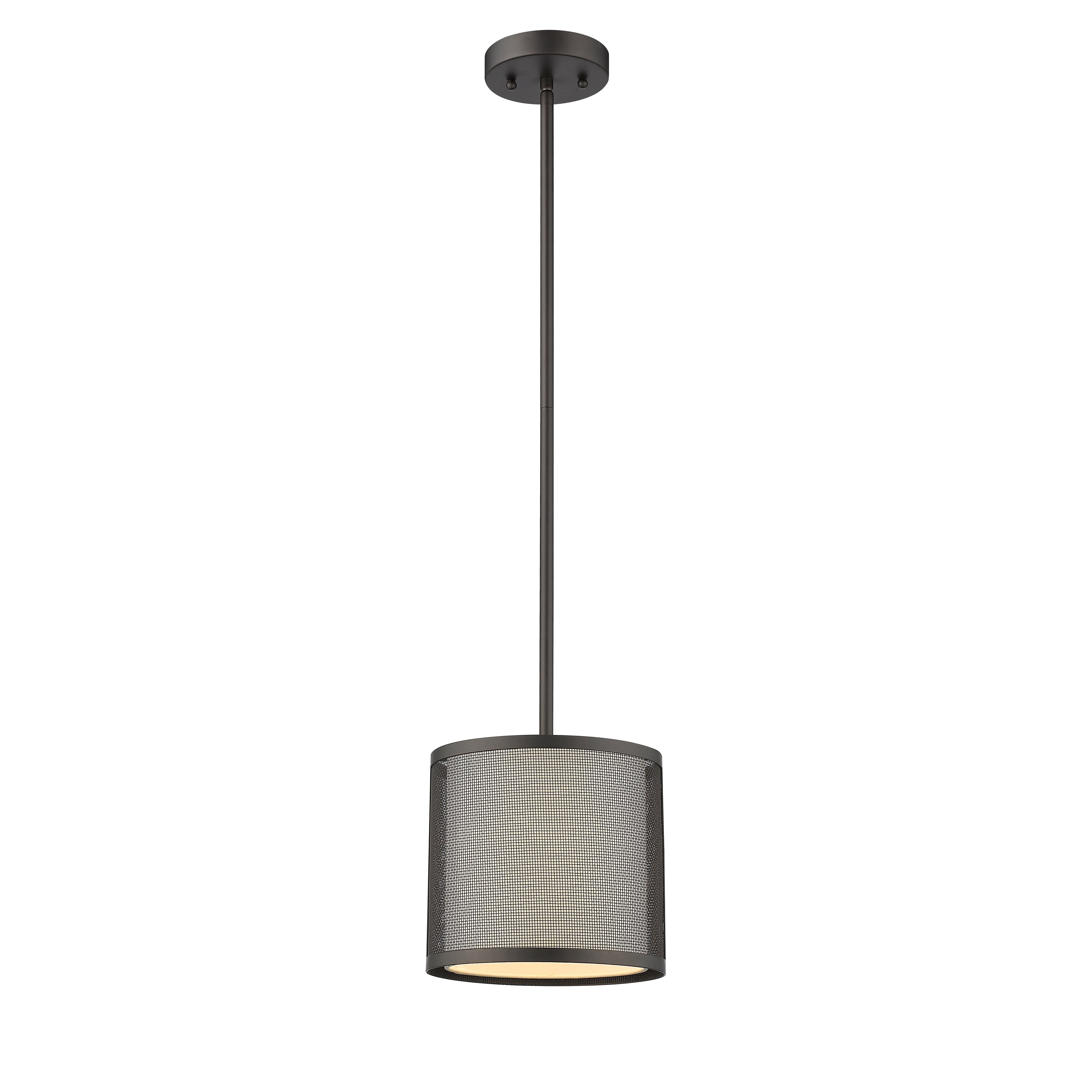 Chloe 1 Light Oil Rubbed Bronze Pendant Oil Rubbed Bronze