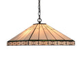 2 Light Tiffany Blackish Bronze Pendant