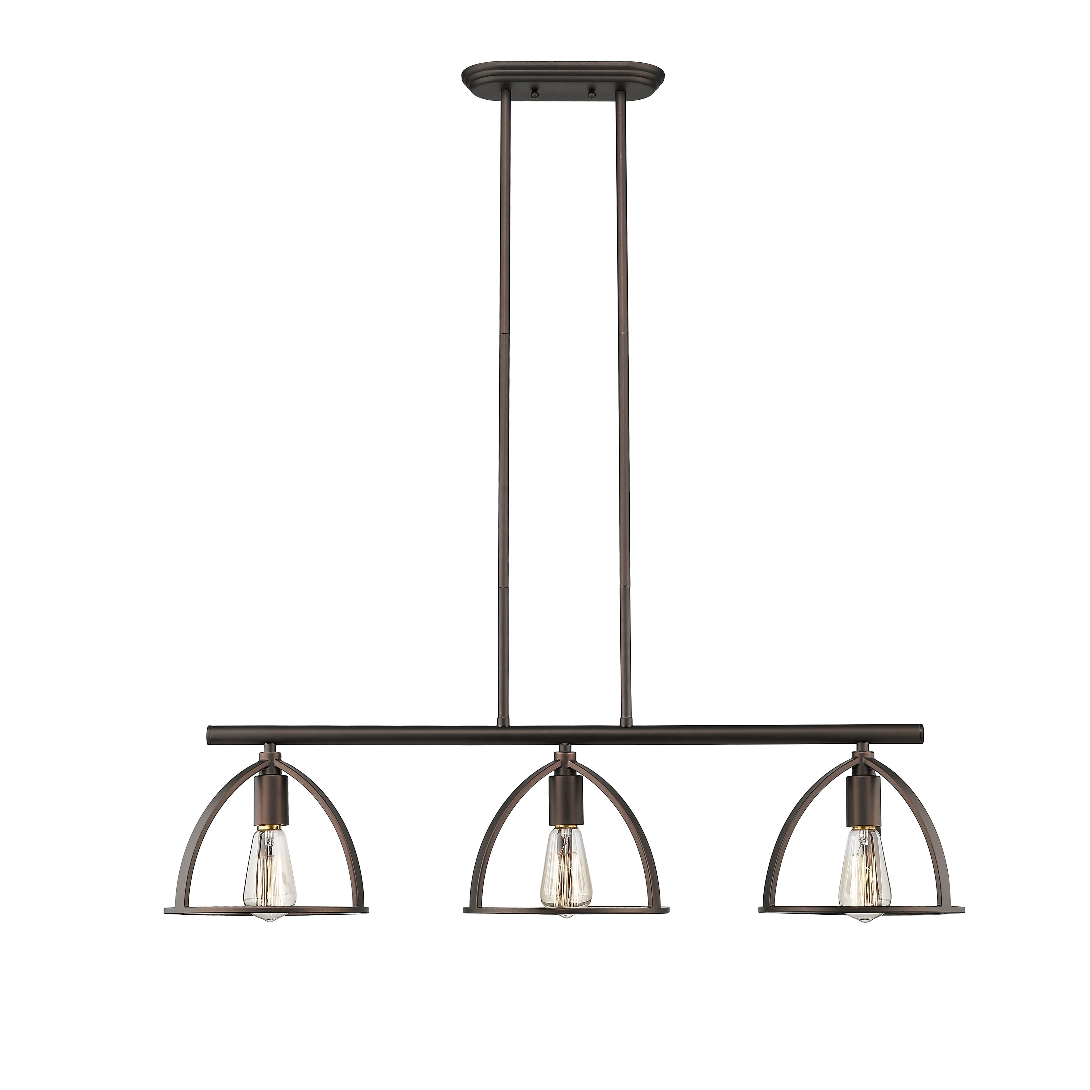 Chloe 3 Light Oil Rubbed Bronze Island Fixture Oil Rubbed Bronze