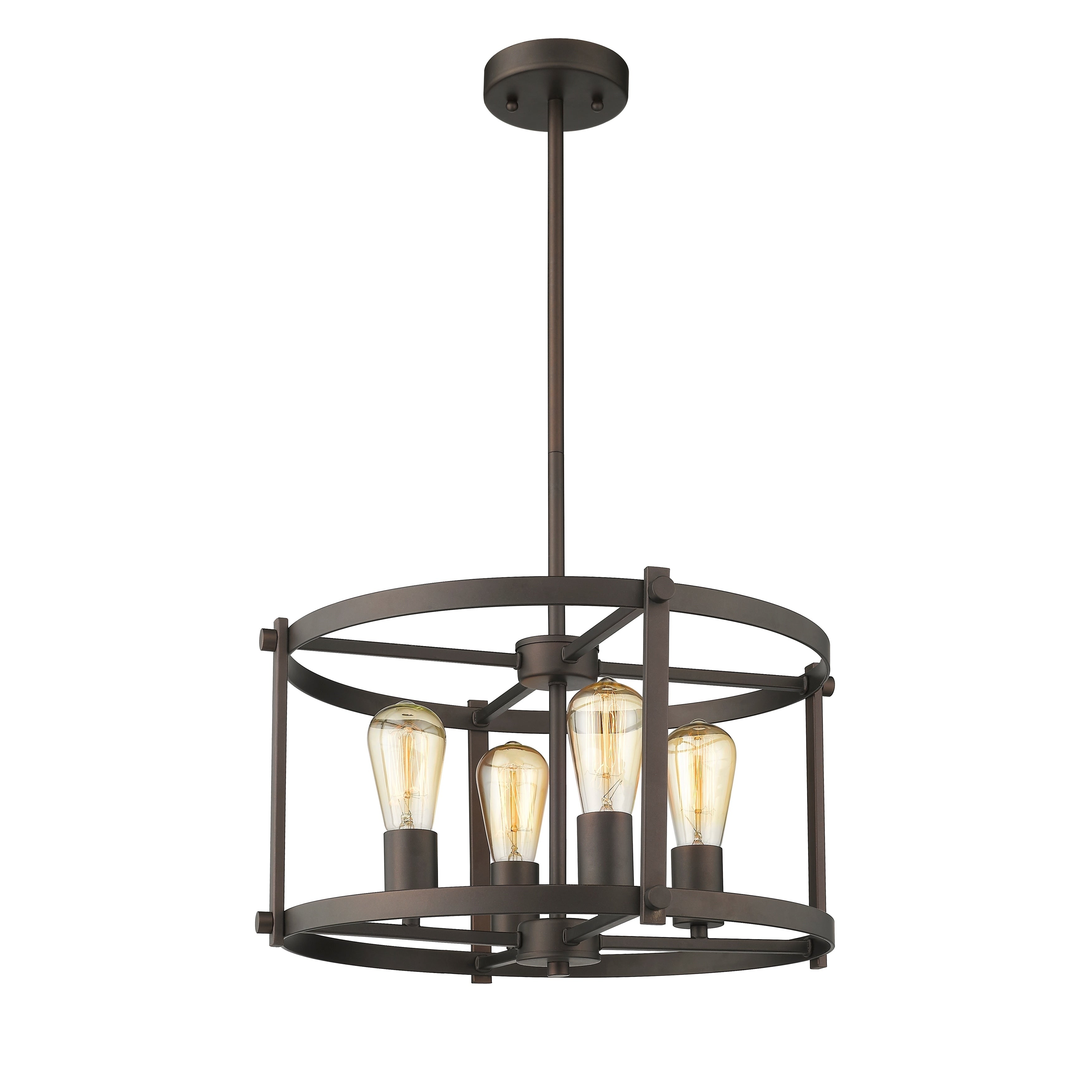 Chloe 4 Light Oil Rubbed Bronze Pendant