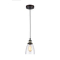 Chloe Industrial 1 Light Oil Rubbed Bronze Pendant
