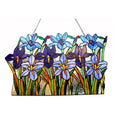Chloe Iris Design Window Panel Suncatcher M