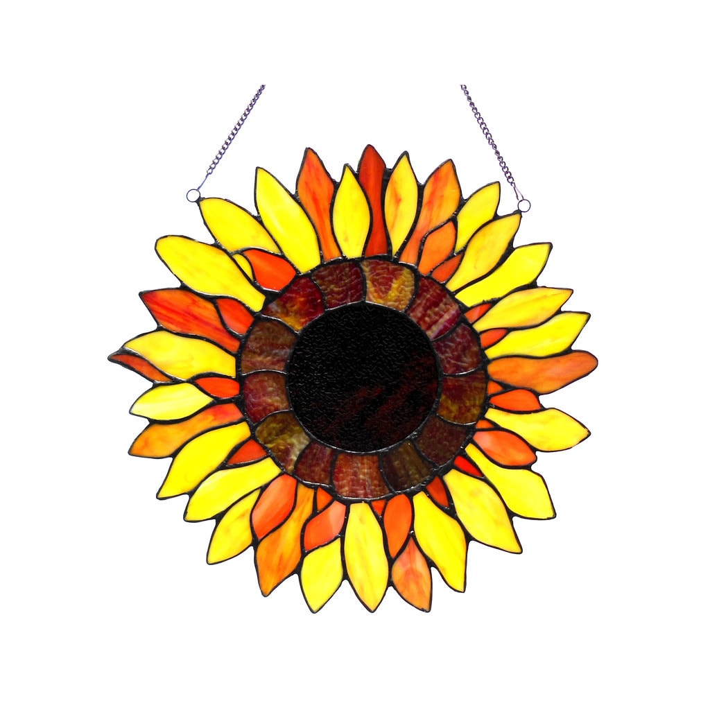Chloe Sunflower Design Window Panel Suncatcher S