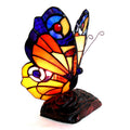 Chloe Tiffany Style 1 Light Bronze Butterfly Accent Lamp Night Light