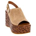 Chloe Maxime Suede Platform Wedges
