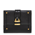 Chloe Paddington Mini Trifold Wallet In Grained Leather