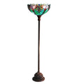 Chloe Tiffany Design Baroque Style 1 Light Torchiere Lamp