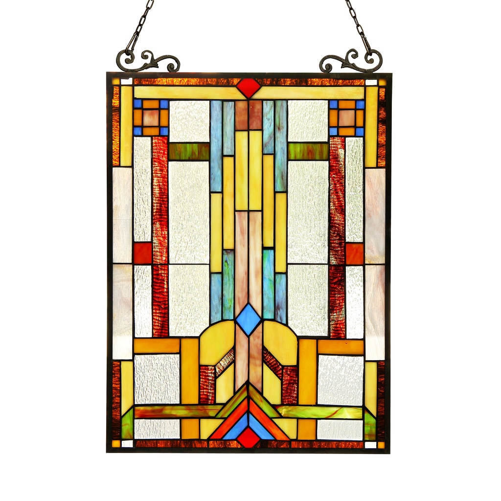 Chloe Tiffany Style Window Panel Suncatcher 25 X 18