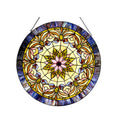 Chloe Tiffany Style Victorian Window Panel