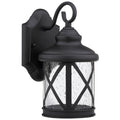 Chloe Transitional 1 Light Black Outdoor Light