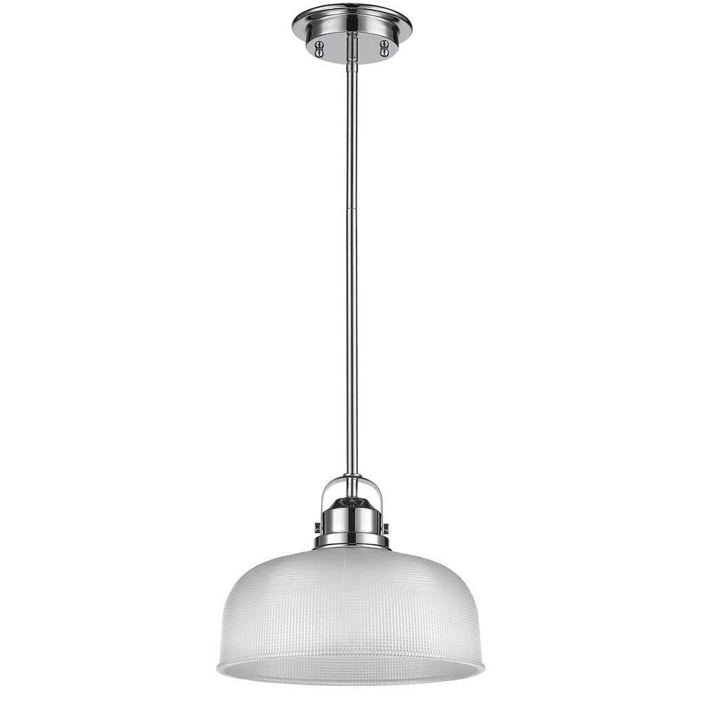 Chloe Transitional 1 Light Nickel Pendant