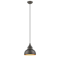 Chloe Transitional 1 Light Oil Rubbed Bronze Pendant