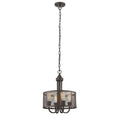 Transitional 4 Light Oil Rubbed Bronze Pendant