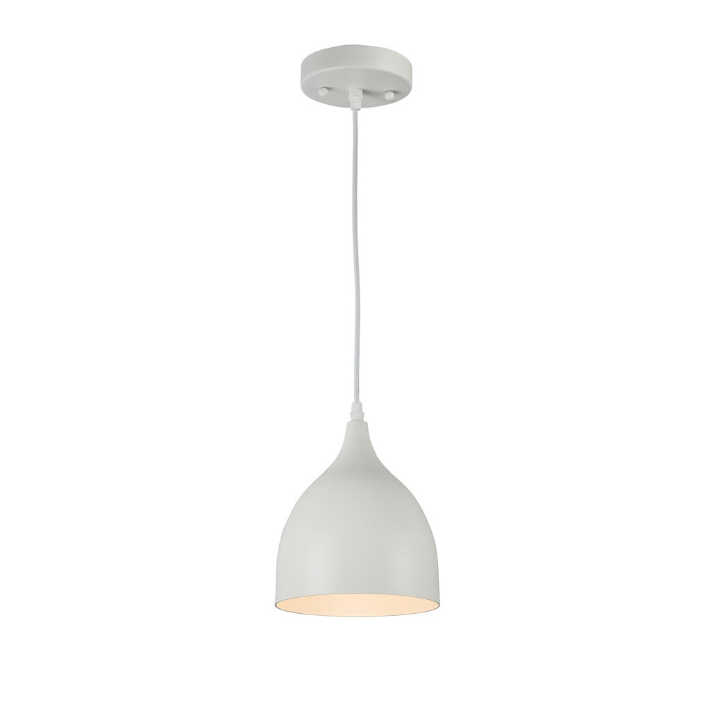 Chloe Walter Collection 1 Light Matte White Pendant