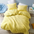 Chommie Weighted Natural Loft Comforter Limelight Yellow