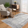 Christian Collection Grey Cream Area Rug