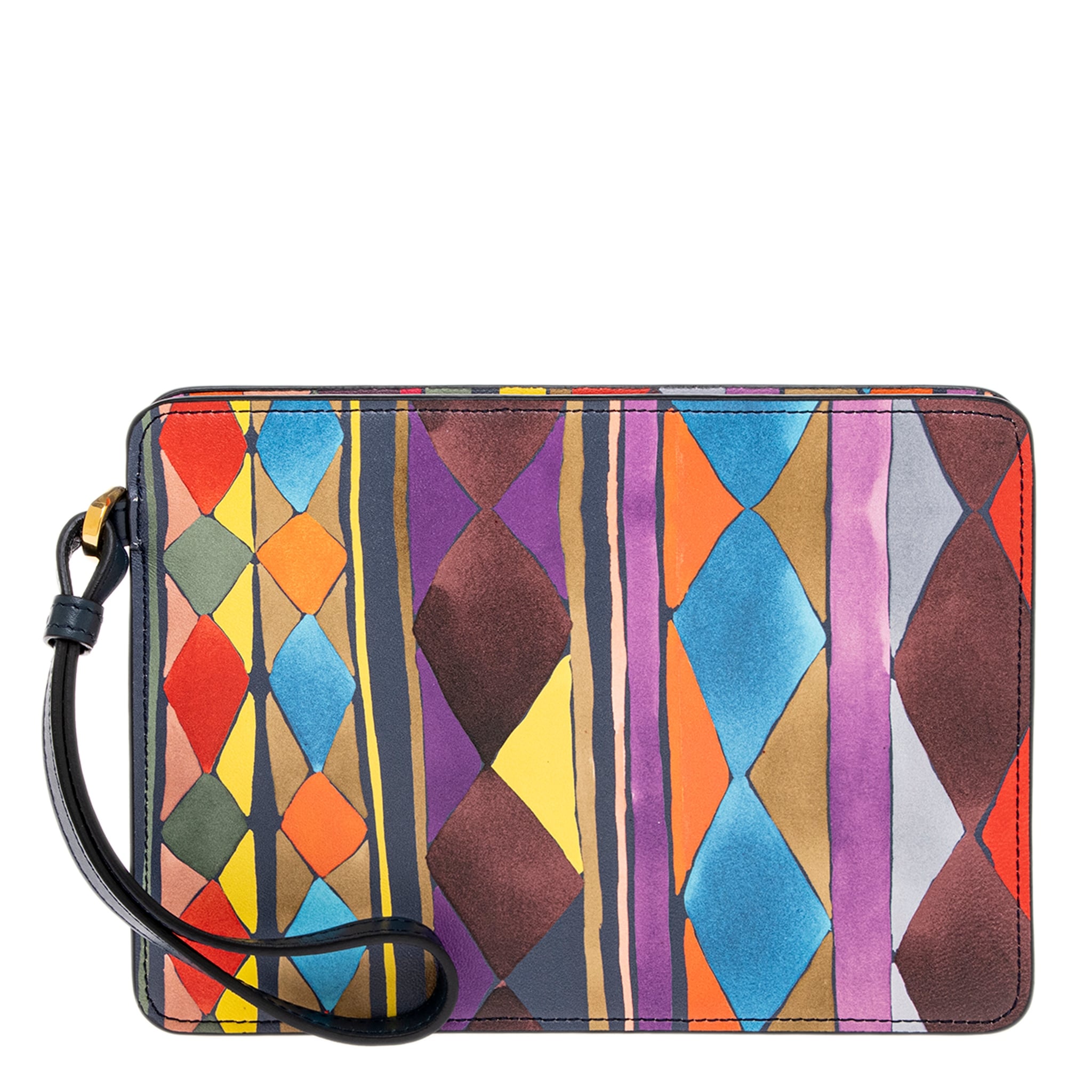 Christian Louboutin Bettina Small Wristlet Pouch Multicolor