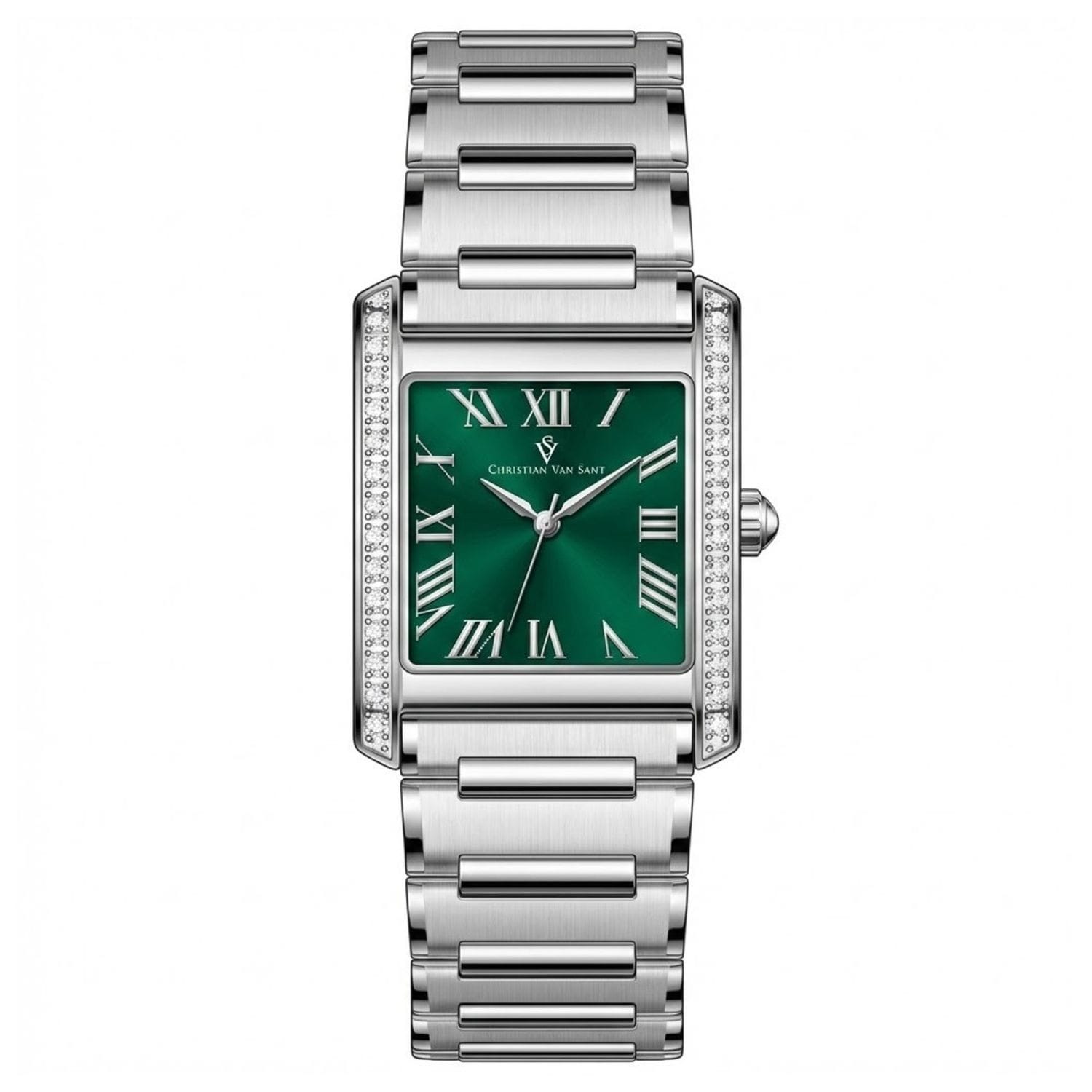 Christian Van Sant Womens Atelier Green Dial Watch Cv1283 One Size