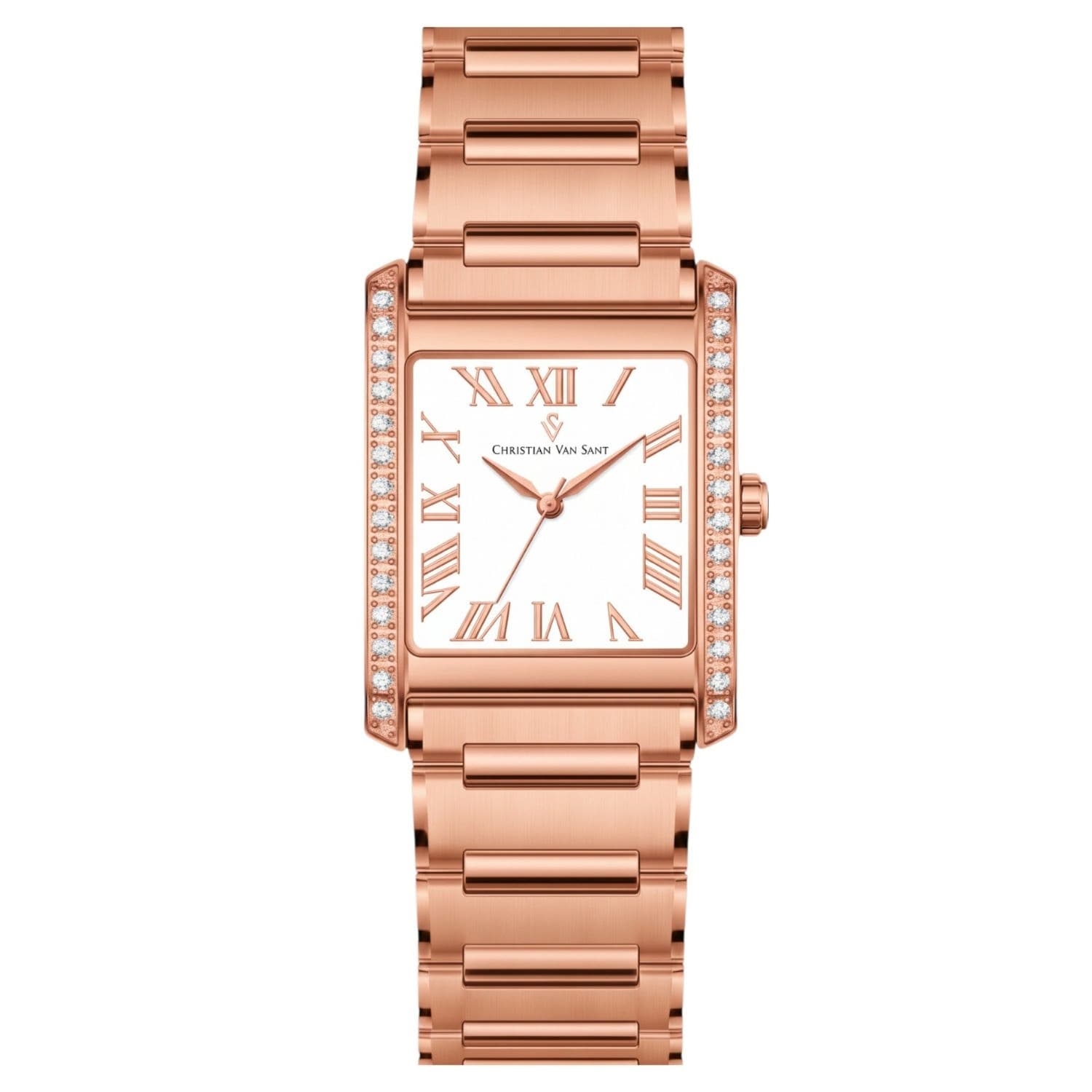 Christian Van Sant Womens Atelier White Dial Watch Cv1287 One Size