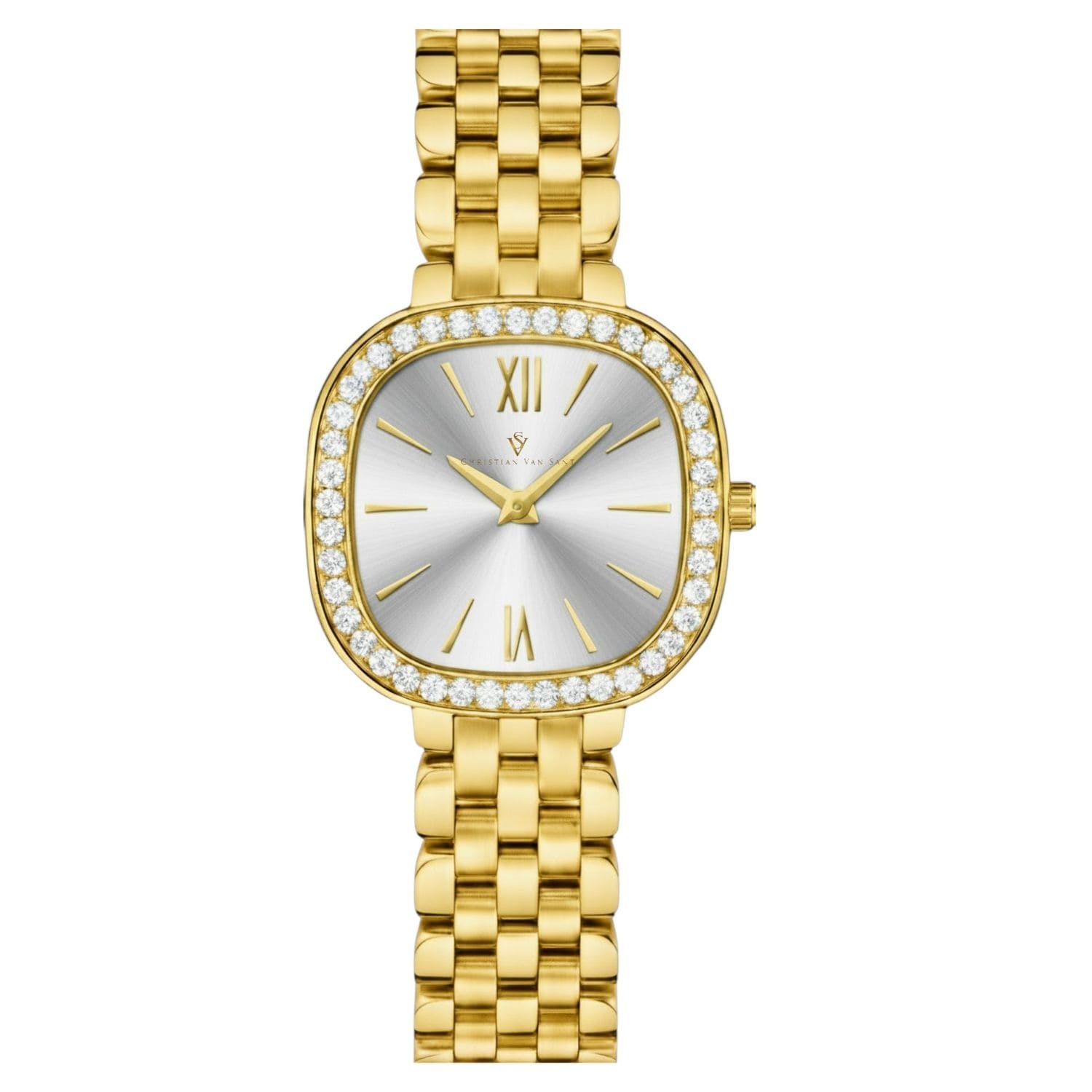 Christian Van Sant Womens Rivoli Silver Dial Watch Cv1266 One Size