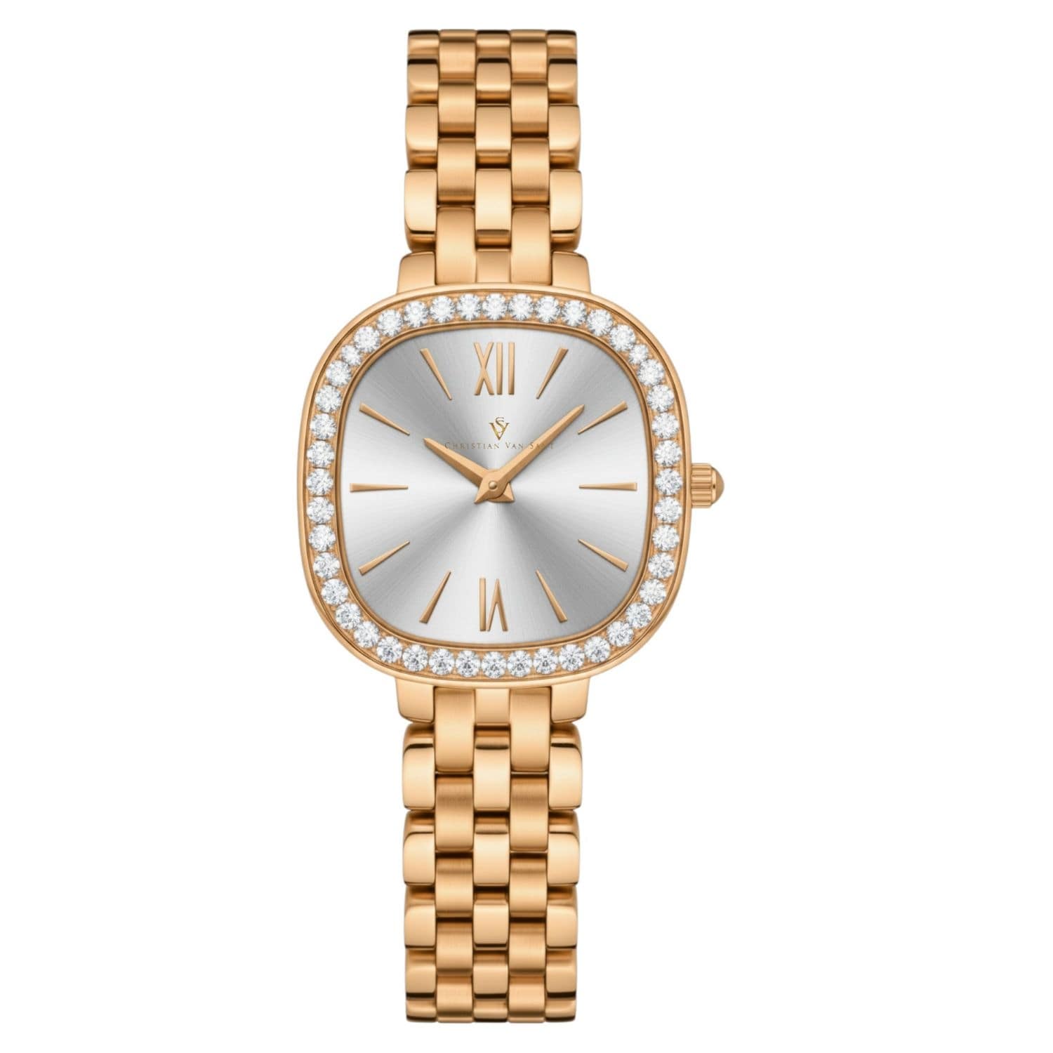 Christian Van Sant Womens Rivoli Silver Dial Watch Cv1267 One Size