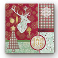 Christmas Pattern Gallery Wrapped Canvas