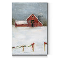 Christmas On The Farm Ii Premium Gallery Wrapped Canvas Ready To Hang