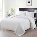 Christopher Knight Collection Crushed Stone Soild Quilt Set