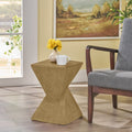 Atlas Light Weight Concrete Side Table By Christopher Knight Home
