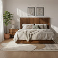 Christopher Knight Home Brookhaven Modern Wooden Panel Bed With Vertical Slat Headboard