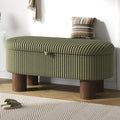Christopher Knight Home Caldrin Modern Storage Upholstered Ottoman Bench With Hidden Storage