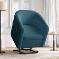 Christopher Knight Home Evan American Upholstered Power Lift Recliner Chair With Barrel Shape Ergonomic Comfort