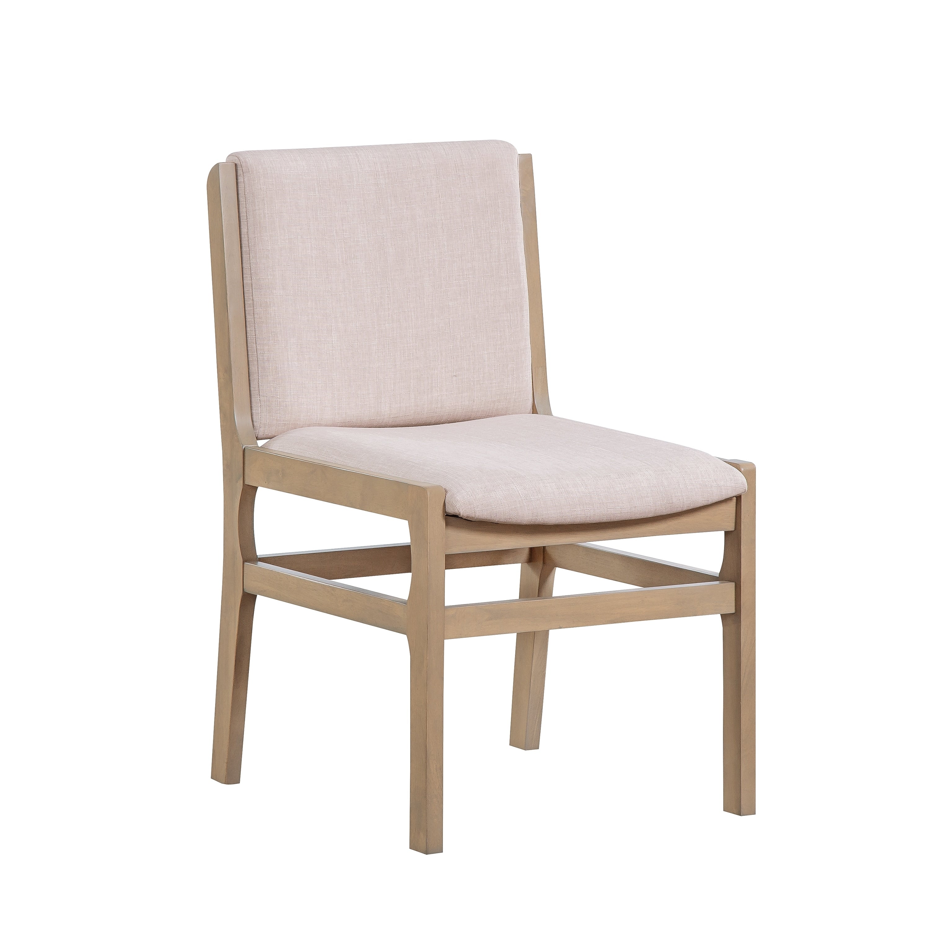 Christopher Knight Home Mid Century Modern 3 Piece Dining Set With Square Wood Table And Upholstered Armless Dining Chairs