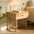 Christopher Knight Home Mid Century Mordern Wooden Nightstand With Single Storage Drawer