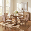 Christopher Knight Home Modern Contemporary Upholstered Armless Dining Chairs Set With Seat And Back Cushion