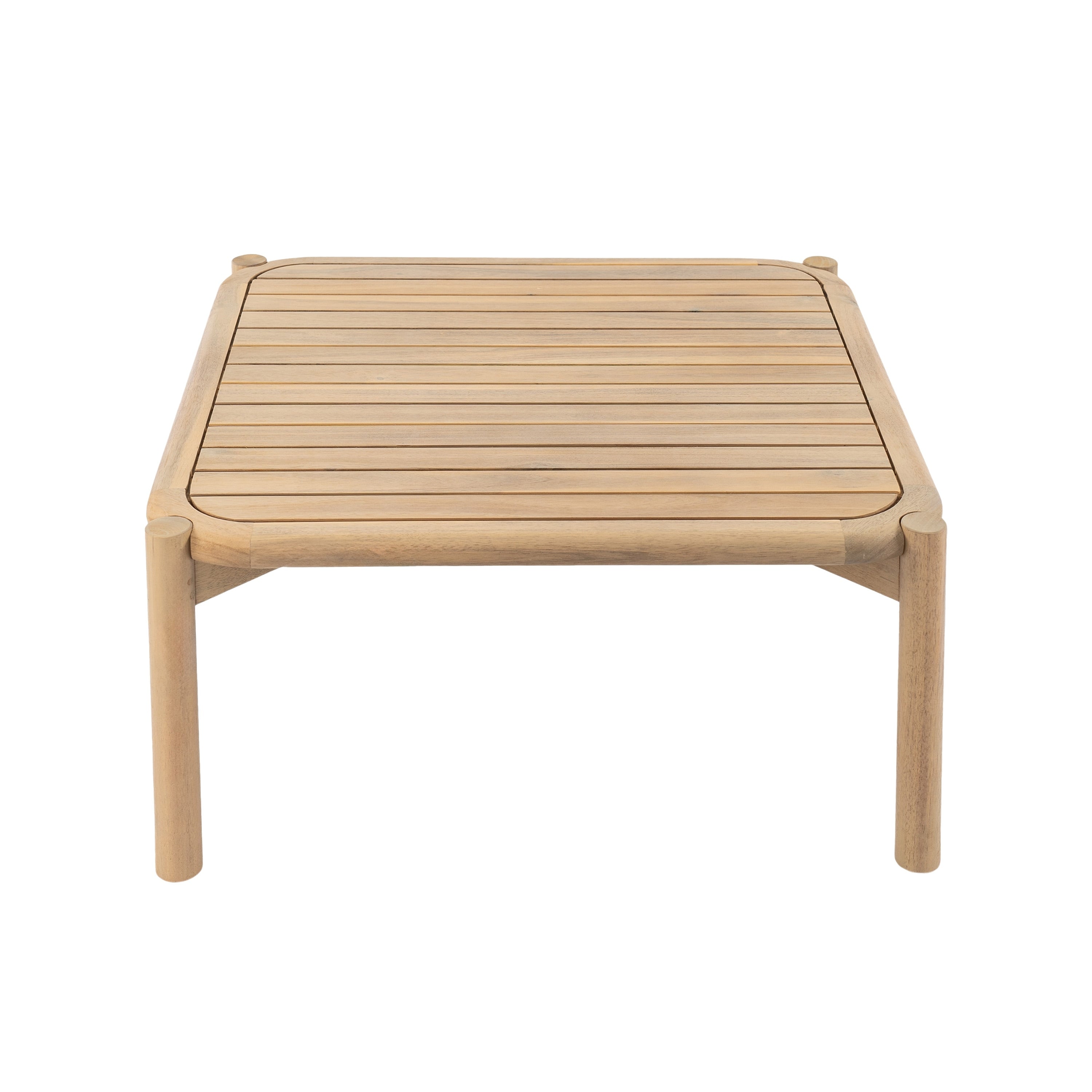 Christopher Knight Home Modern Outdoor Acacia Wood Coffee Table With Light Teak Finish