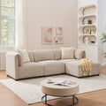 Christopher Knight Home Modern Upholstered Sofa With Rubber Wood Frame