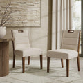Christopher Knight Home Modern Wooden Upholstered Dining Chair Set