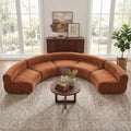 Christopher Knight Home Modular Compressed Foam Curved 5 Seater Sectional Sofa No Assembly Required